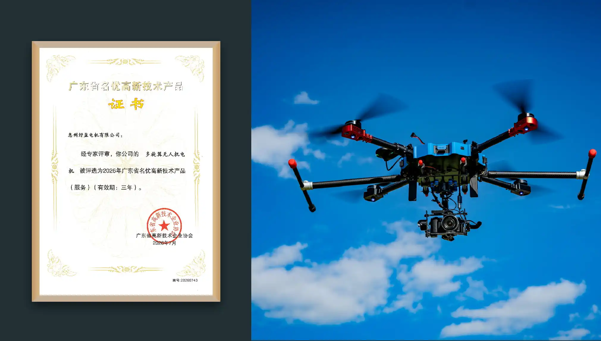 UAV motor