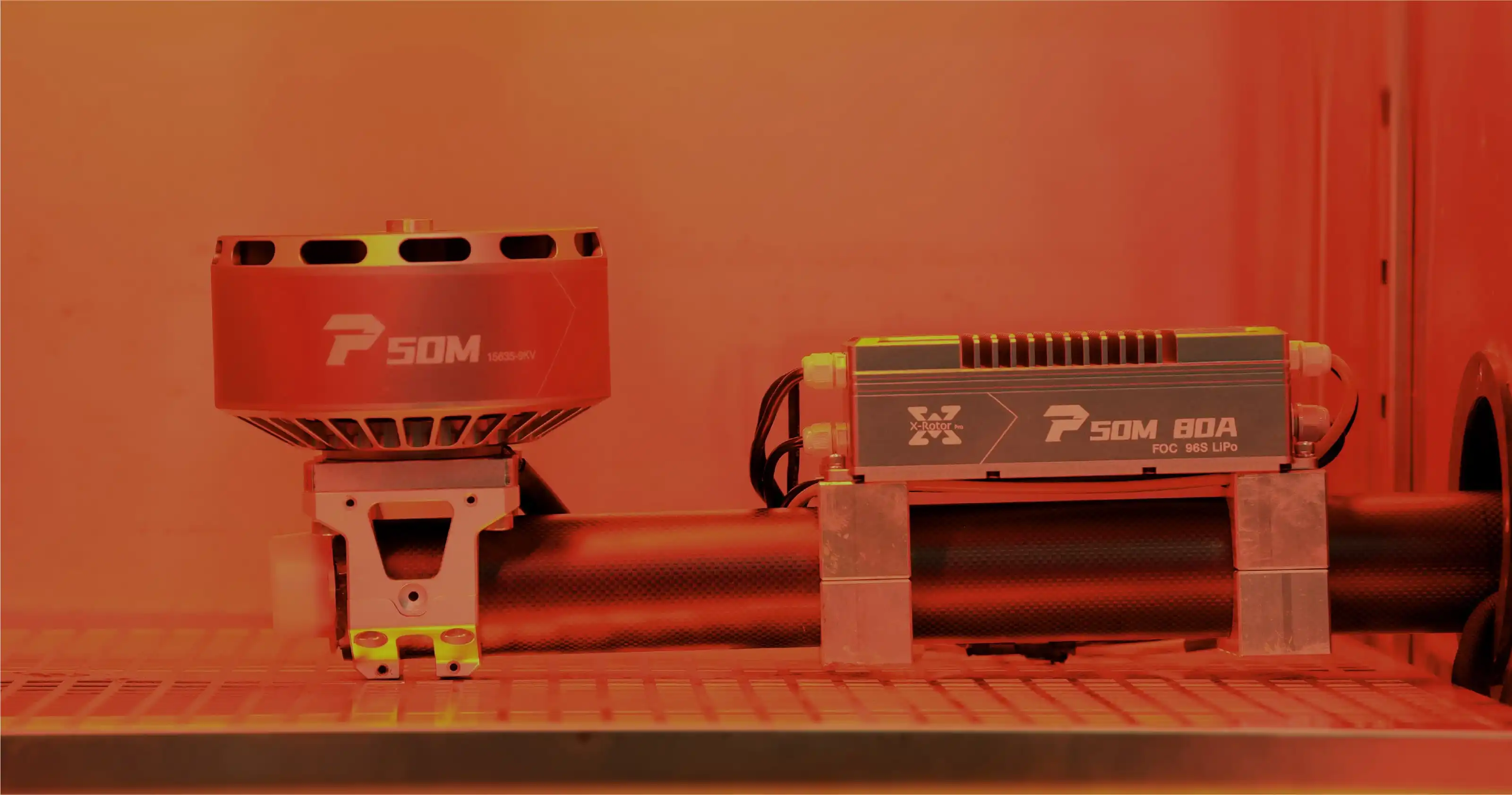 Motor test under high temperature