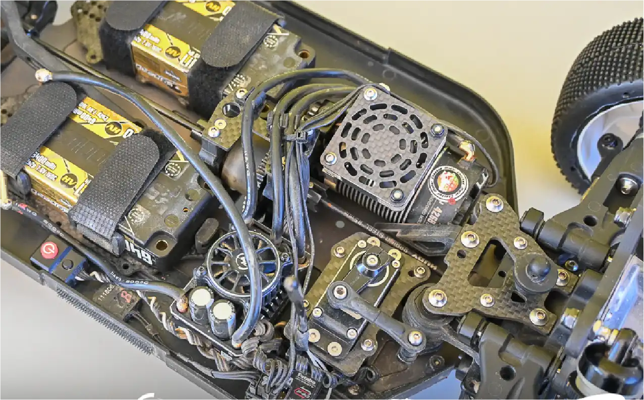 RC buggy brushless motor