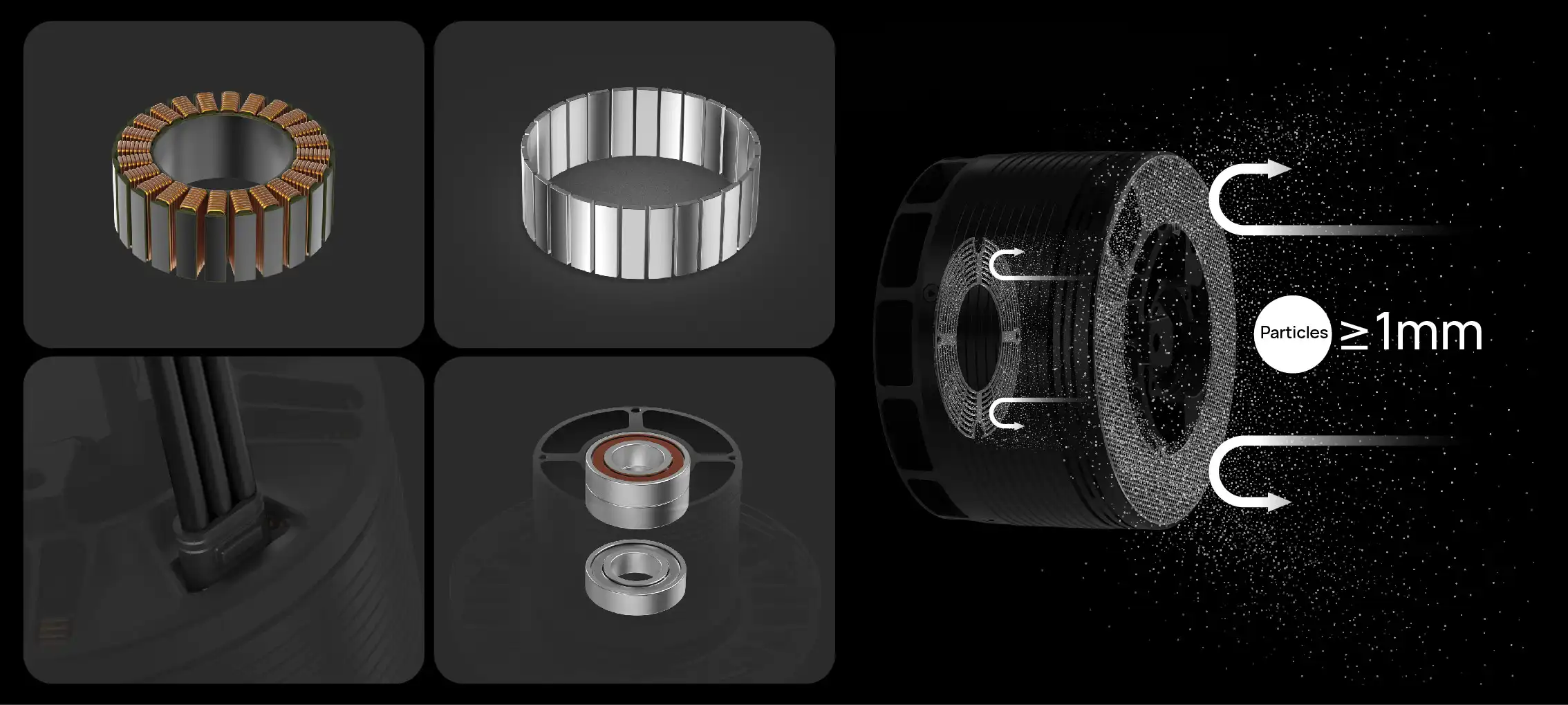 drone motor components