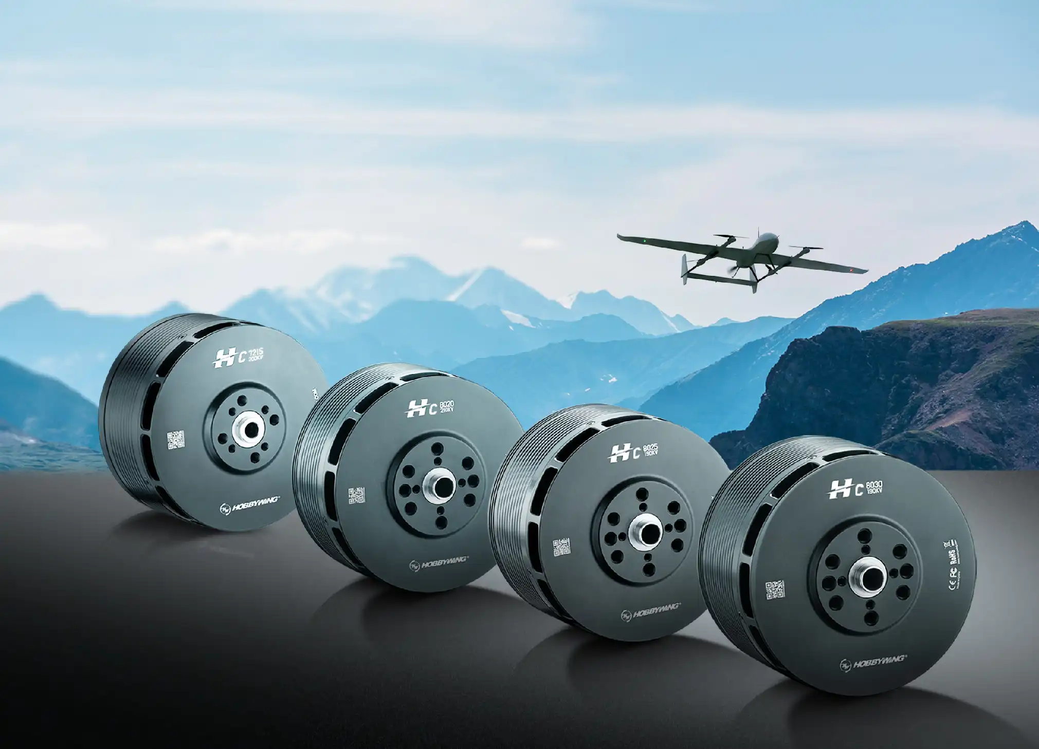 固定翼巡航电机C7215/C8020/C8025/C8030新品上市