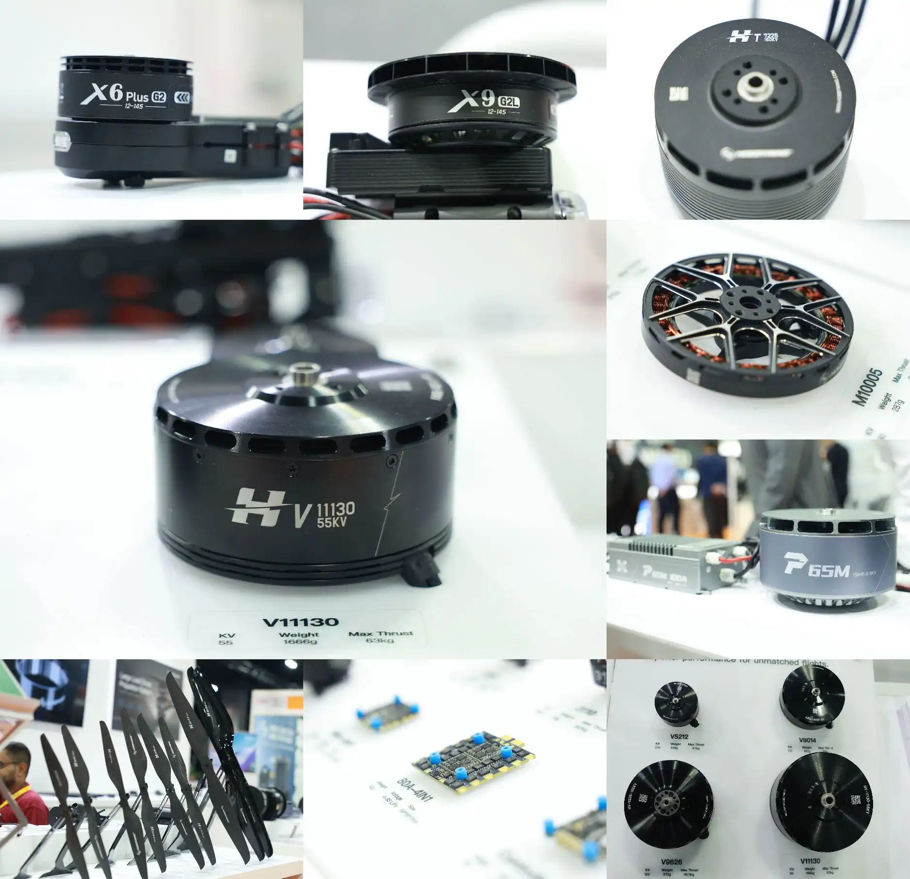 Drone Motor, ESC, propeller