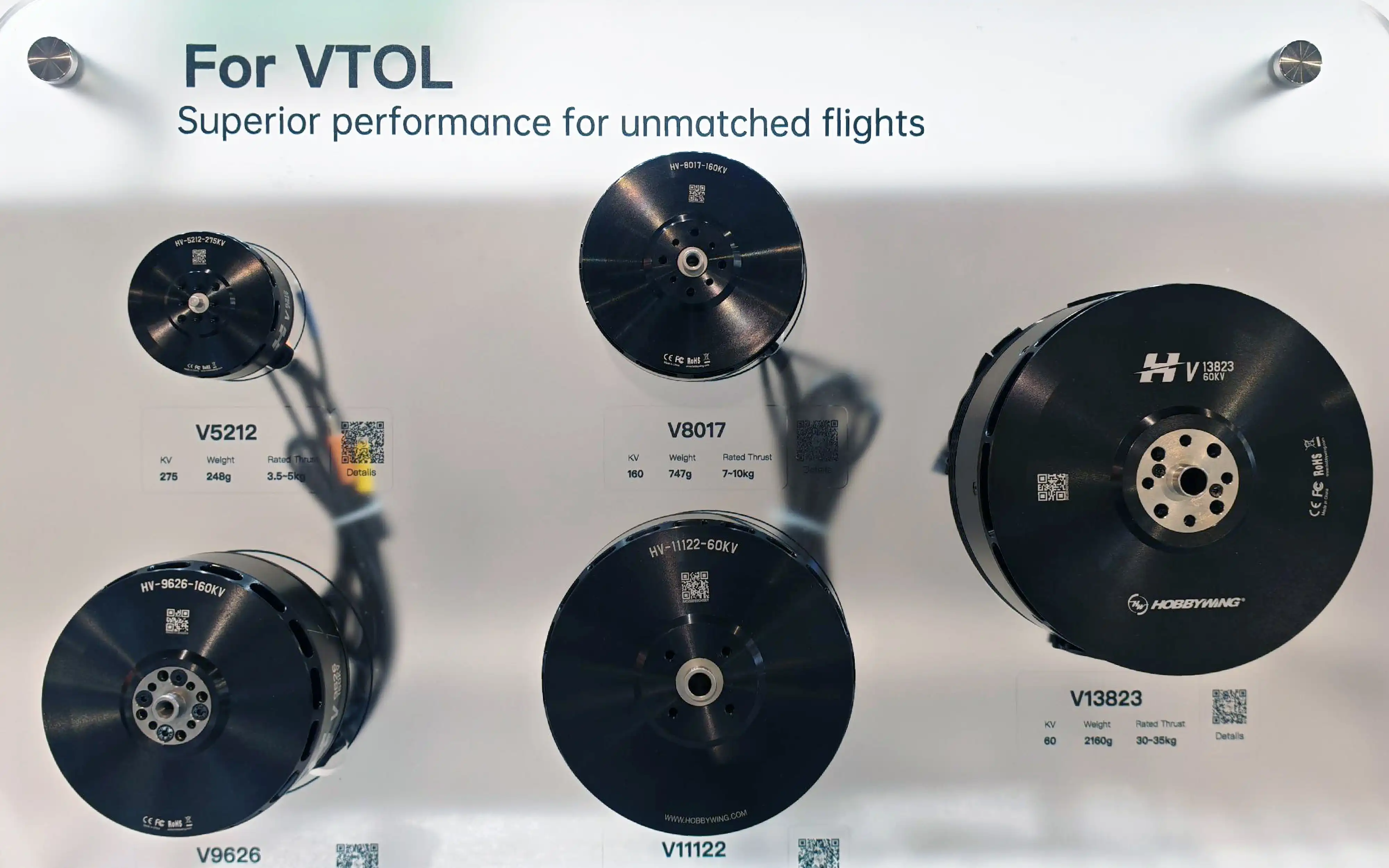 VTOL motor