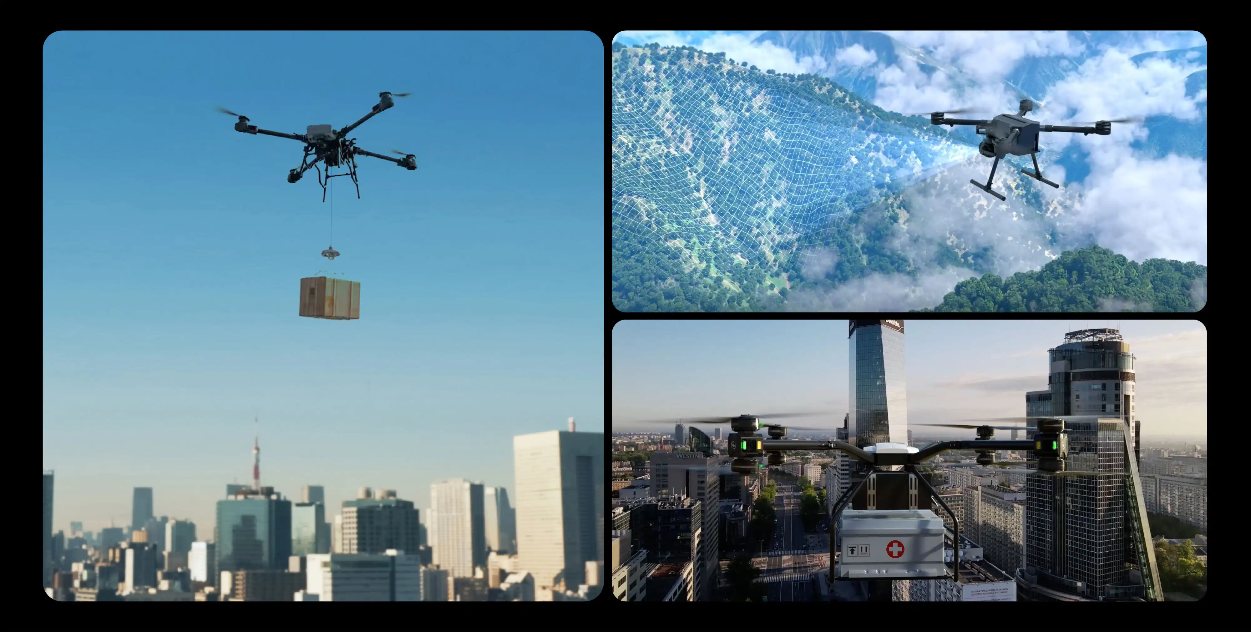 Drone cargo delivery