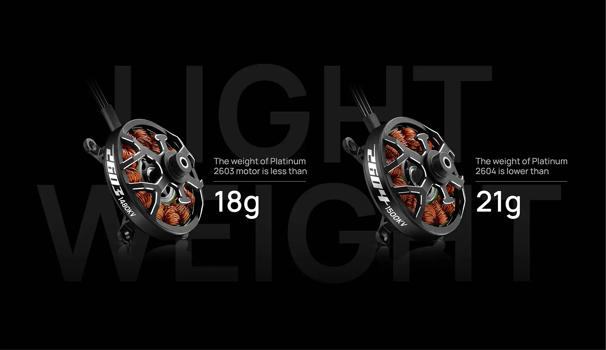 Platinum 2603 & 2604 F3P 4D & 3D Motor