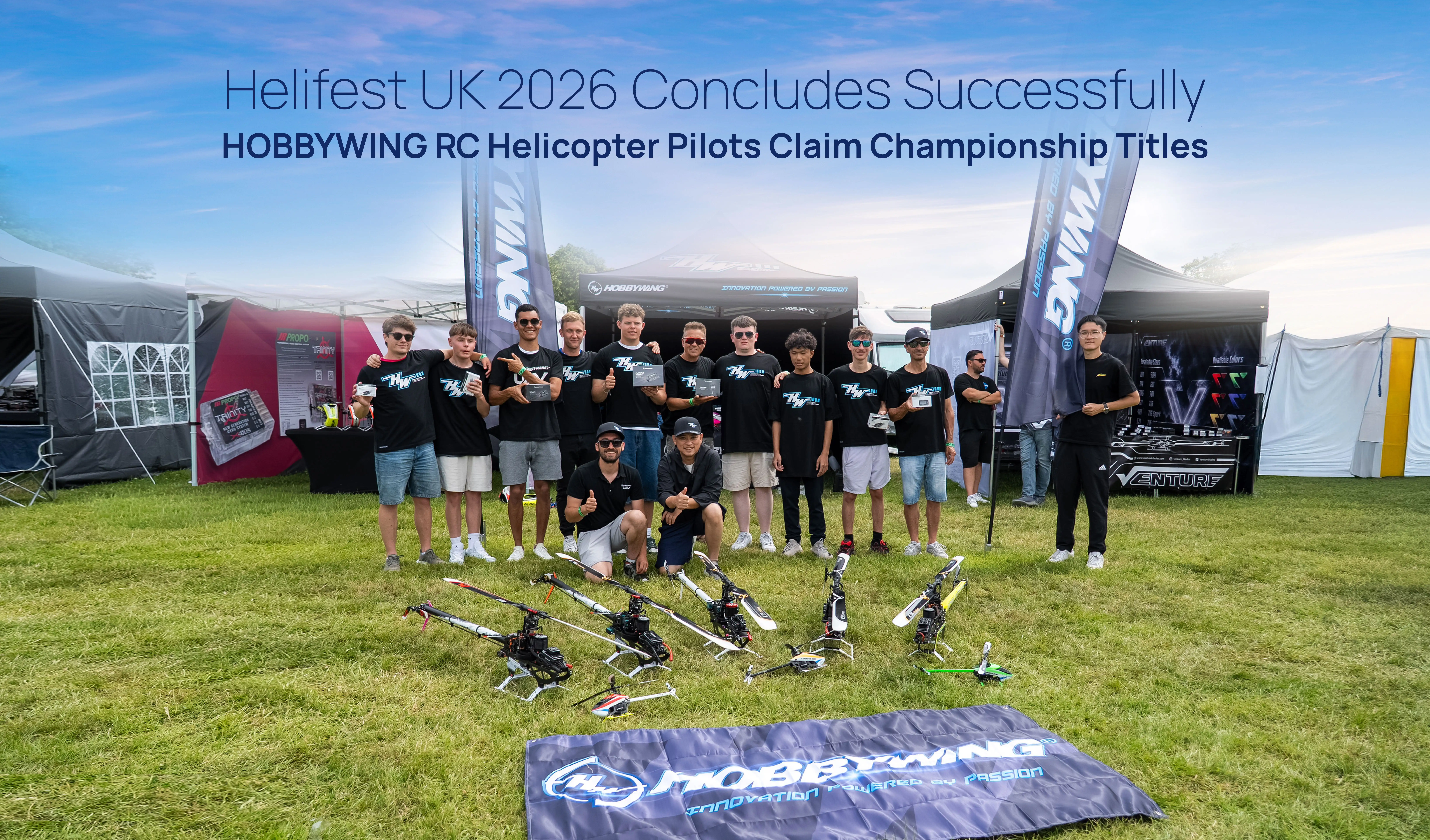 HOBBYWING RC Helicopter Pilot Team