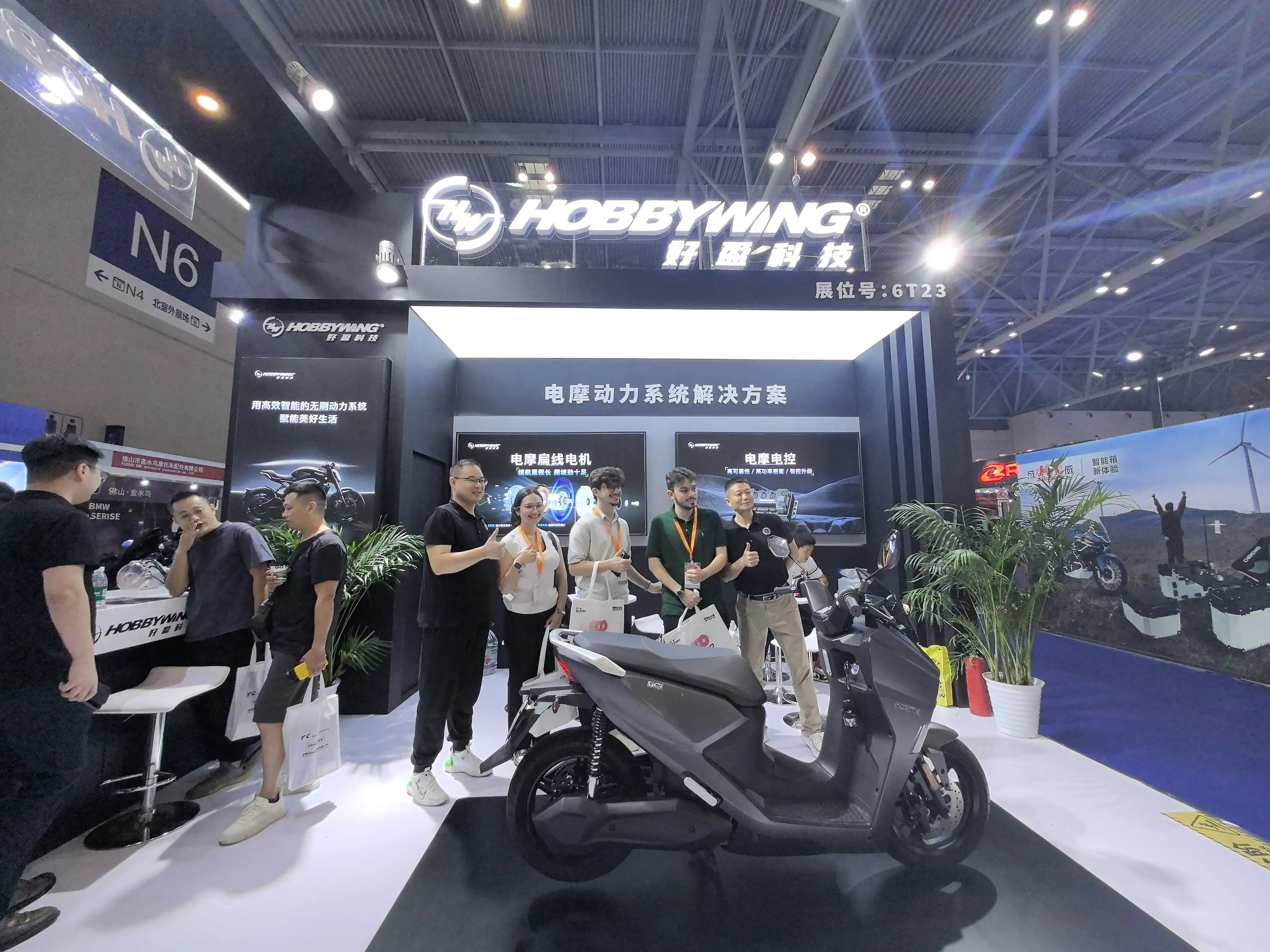 好盈科技展位人气爆棚