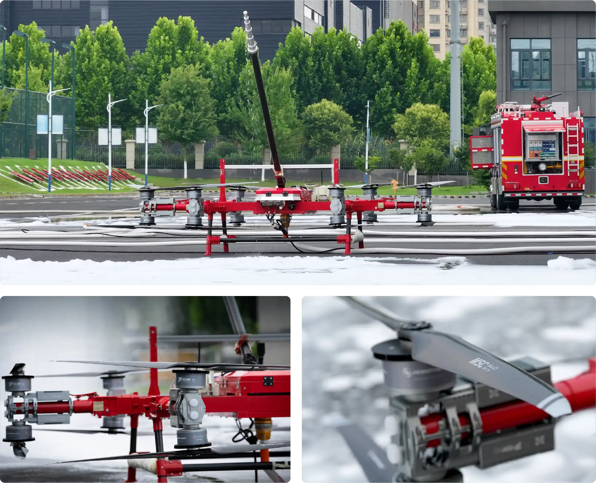 P115M 800V UAV propulsion system