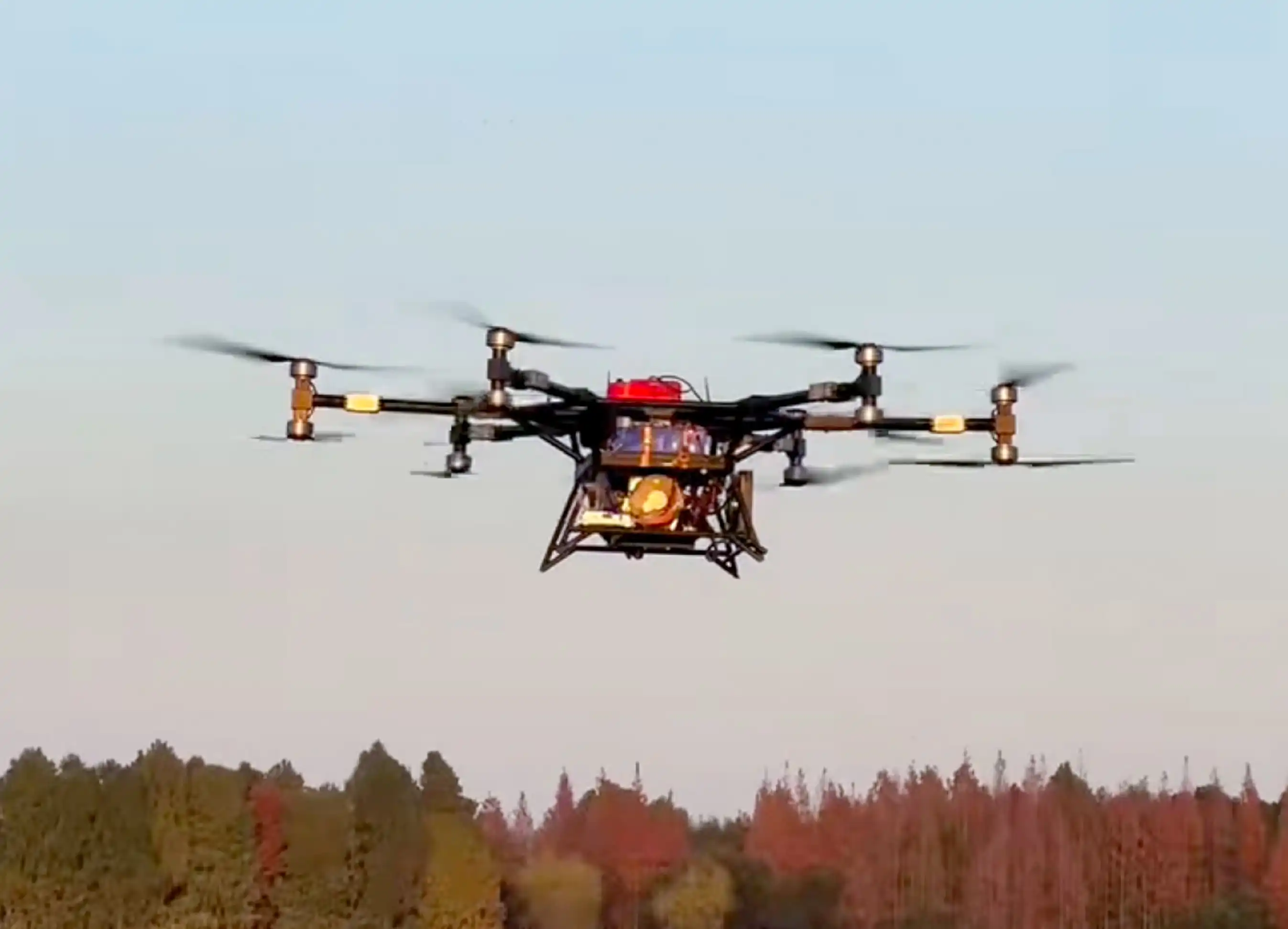 400V高压动力，举重若轻 | P50M &times; 510kg 起飞重量无人机应用