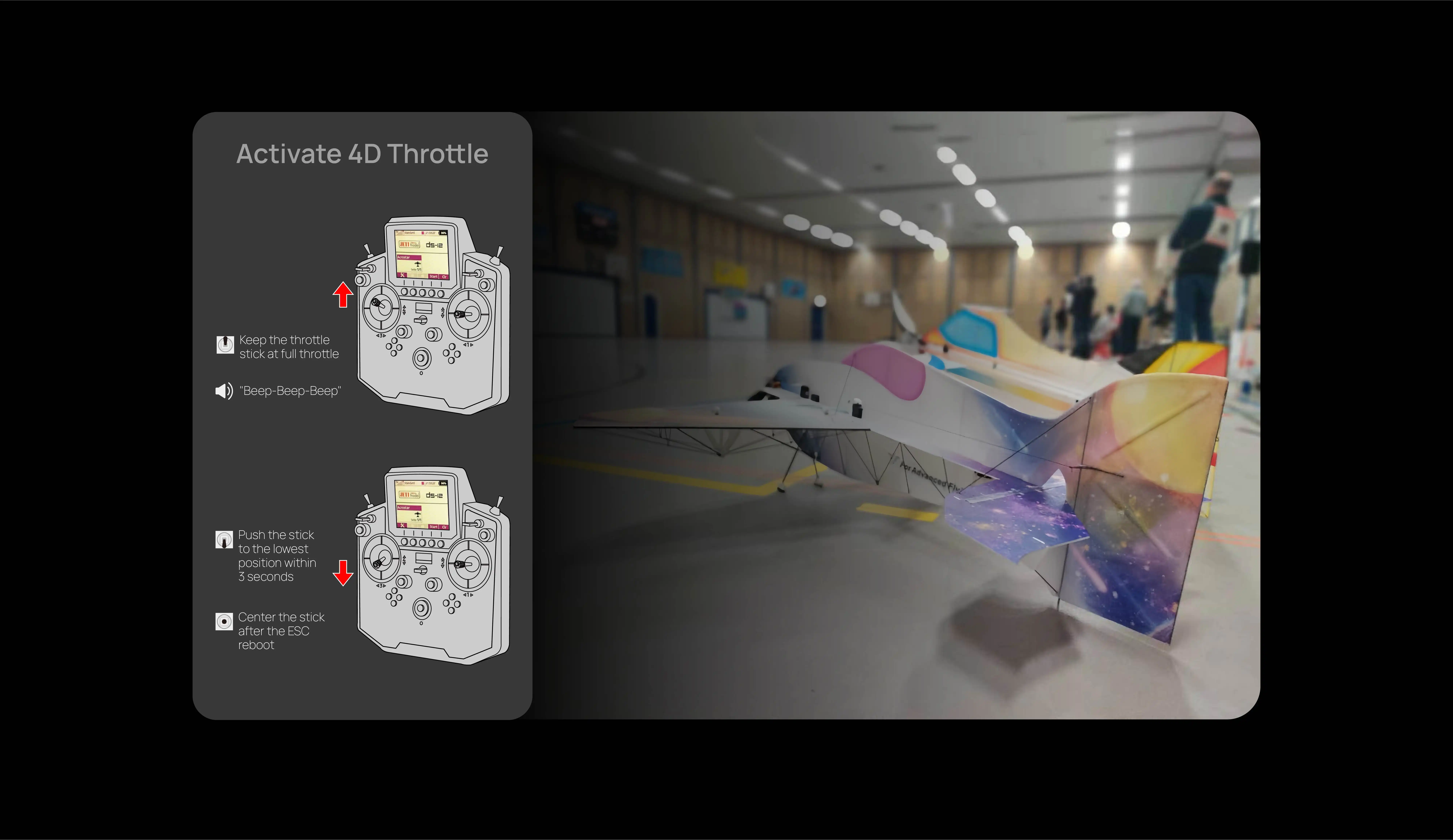 HOBBYWING ESC for 3D 4D F3P Flight