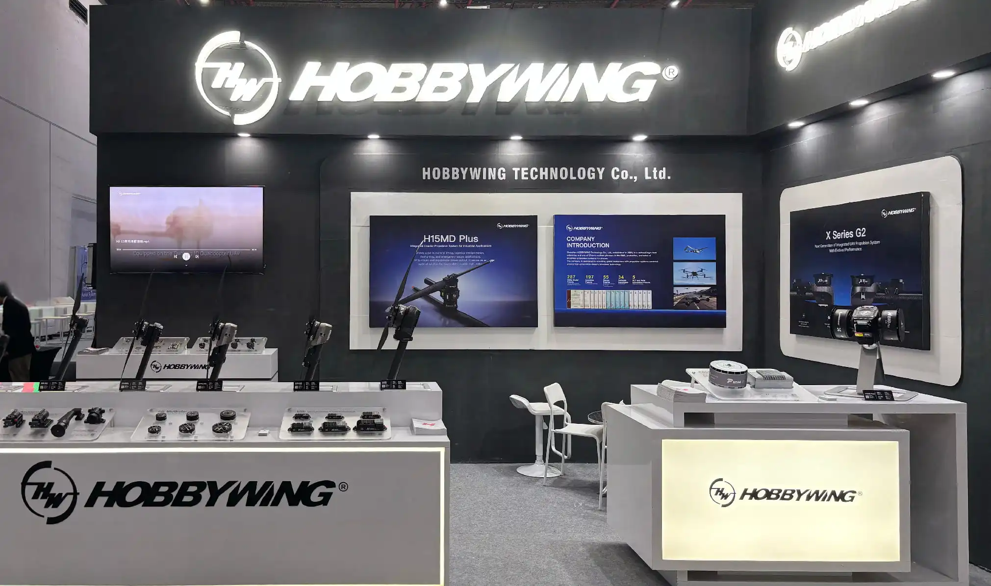 HOBBYWING booth