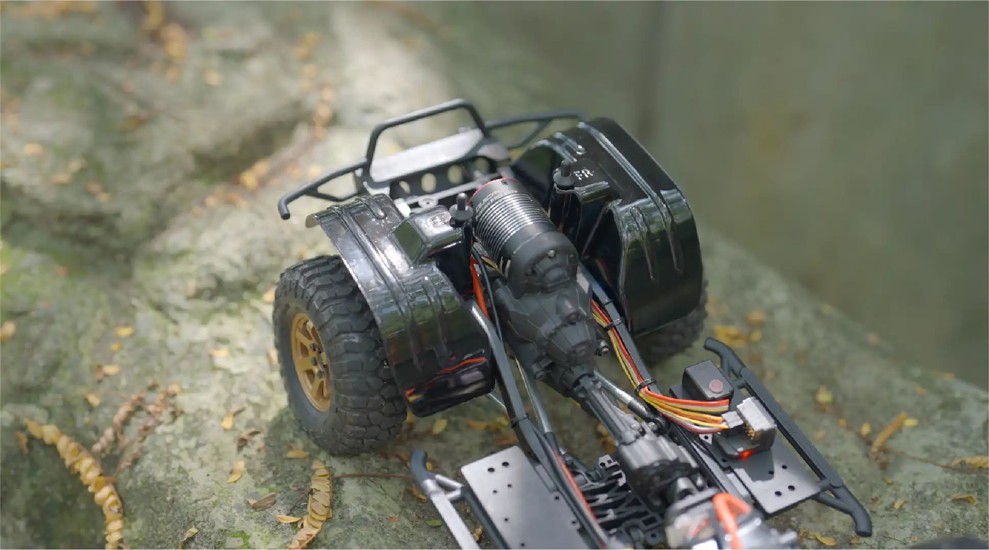 rc crawler motor and ESC