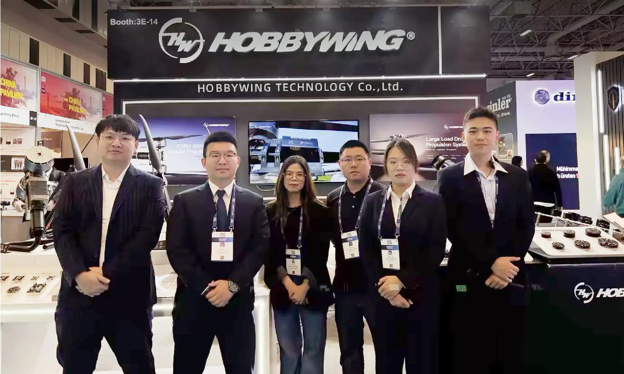 hobbywing team at SAHA