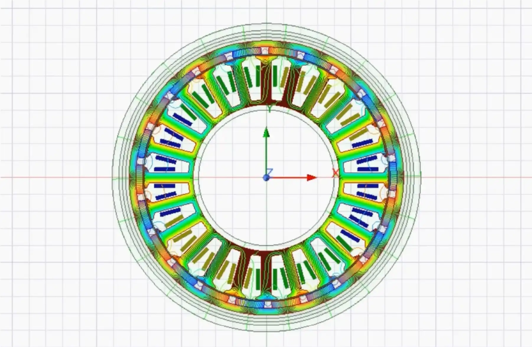 HOBBYWING T7225 Drone Motor Magnetic Circuit