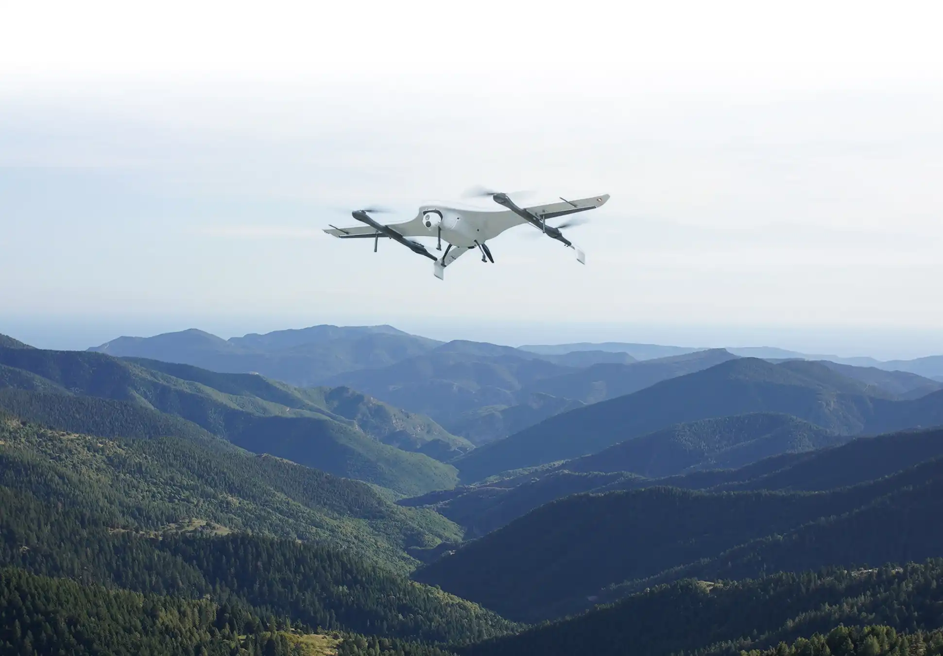 7&times;24小时无人值守地灾监测 | V系列垂起动力护航VTOL机巢稳定运行