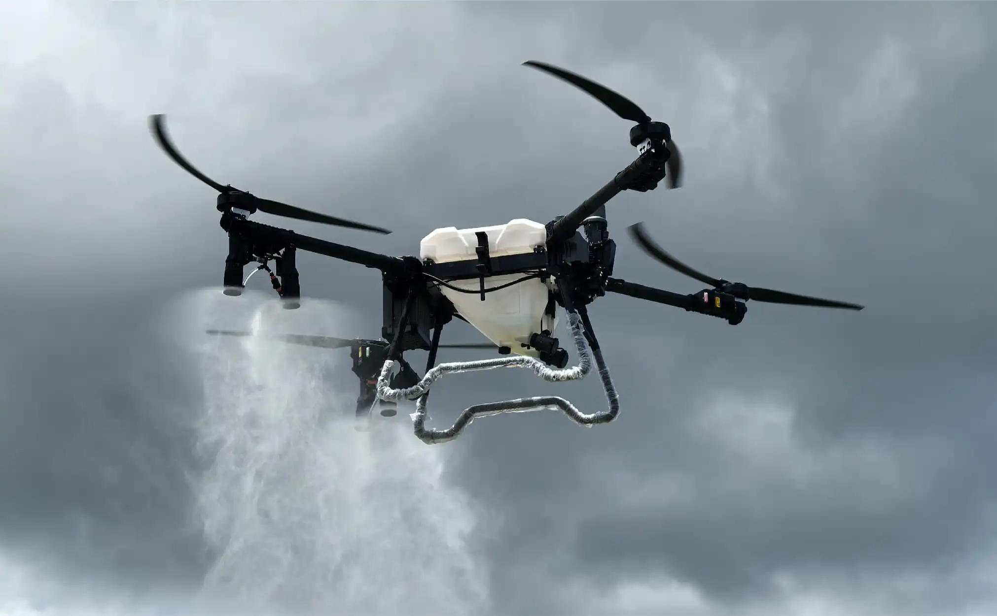 Agricultural drone propulsion system