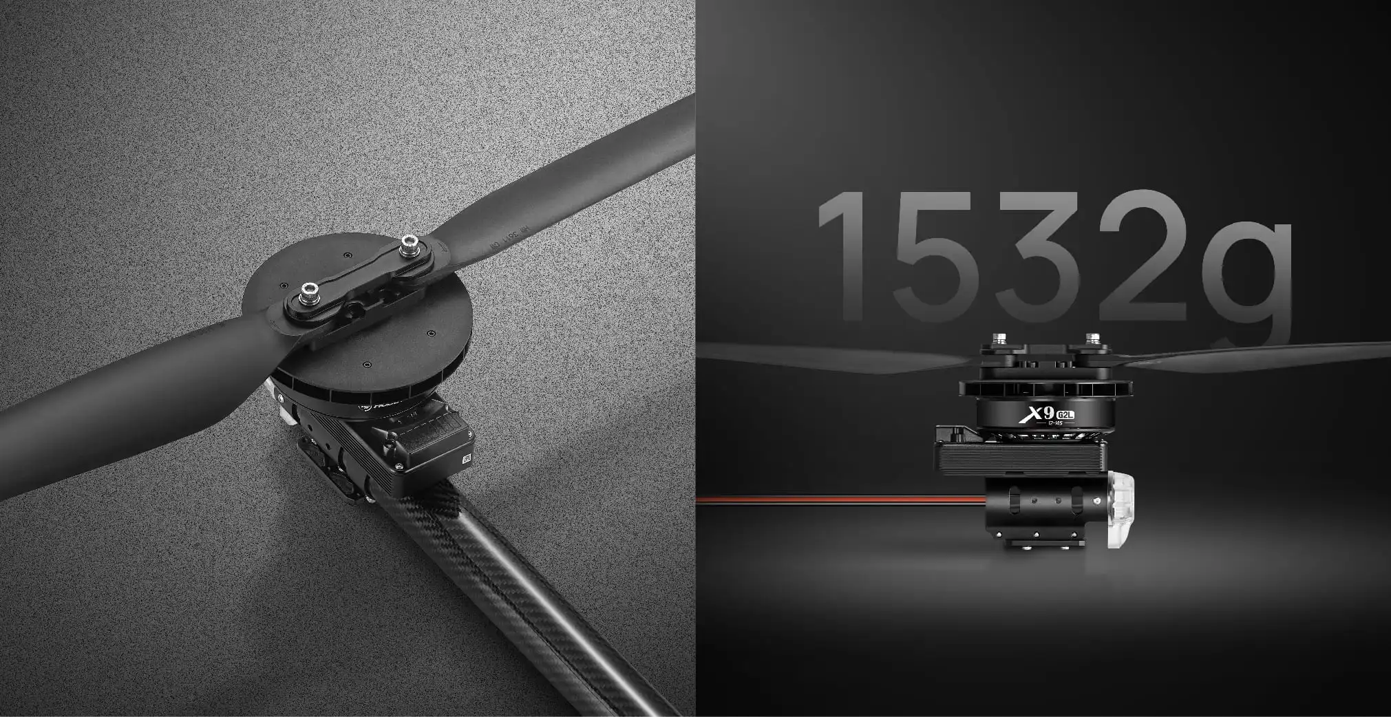 Hobbywing X9 G2L Integrated Drone Propulsion Systemr