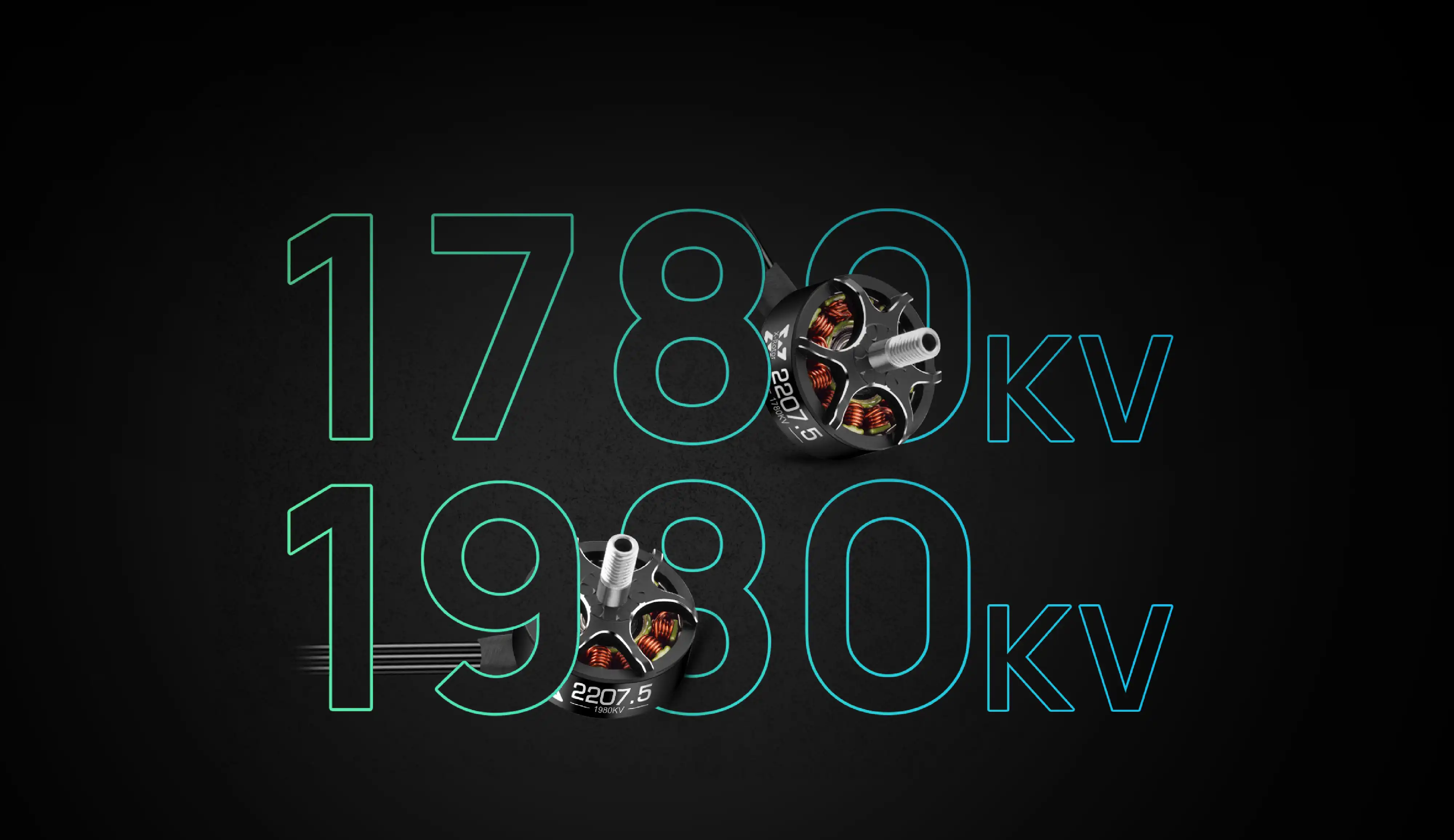 XRotor 2207.5 1780KV 1980KV fpv drone motor