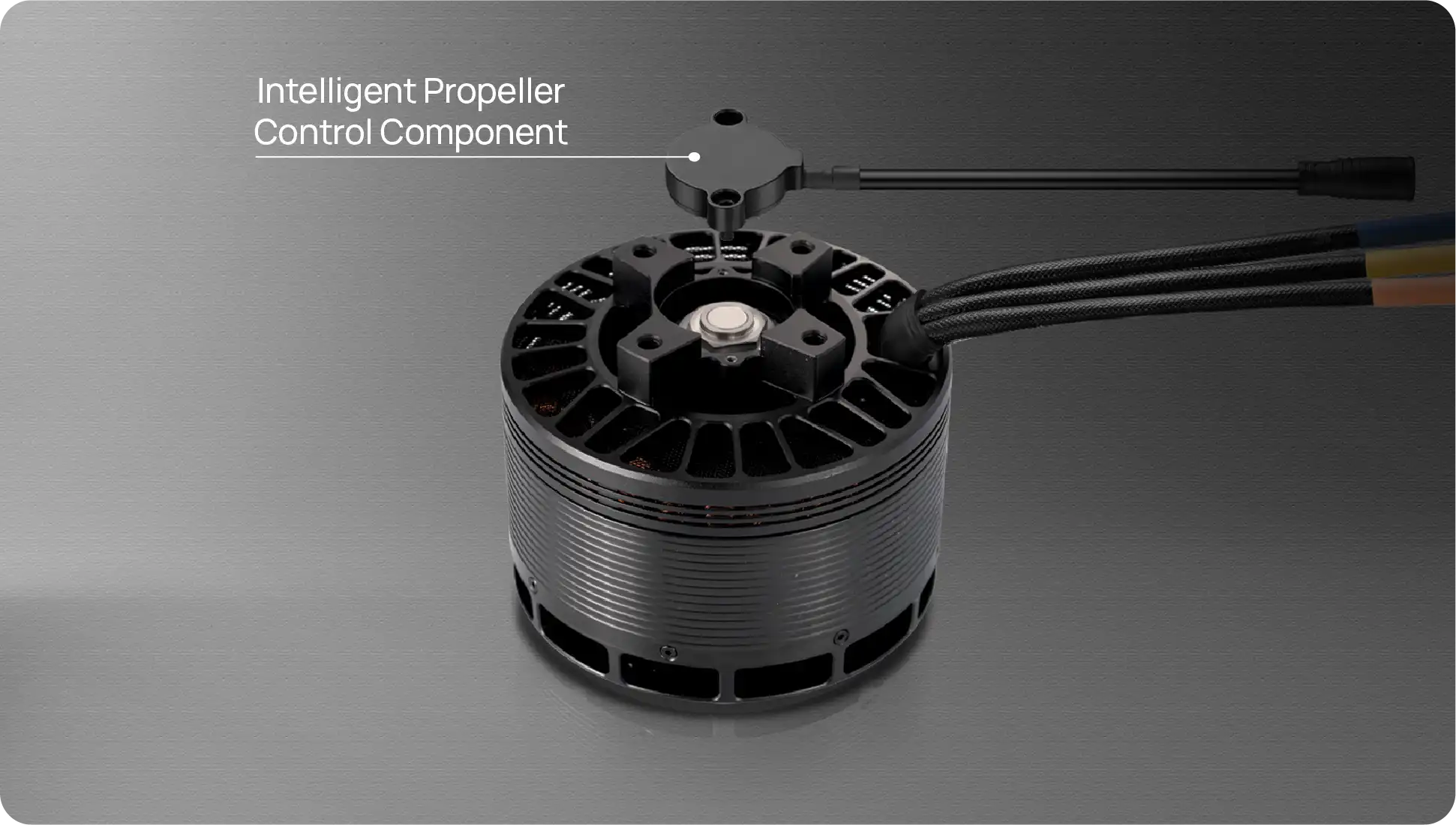 intelligent propeller control component of UAV motor