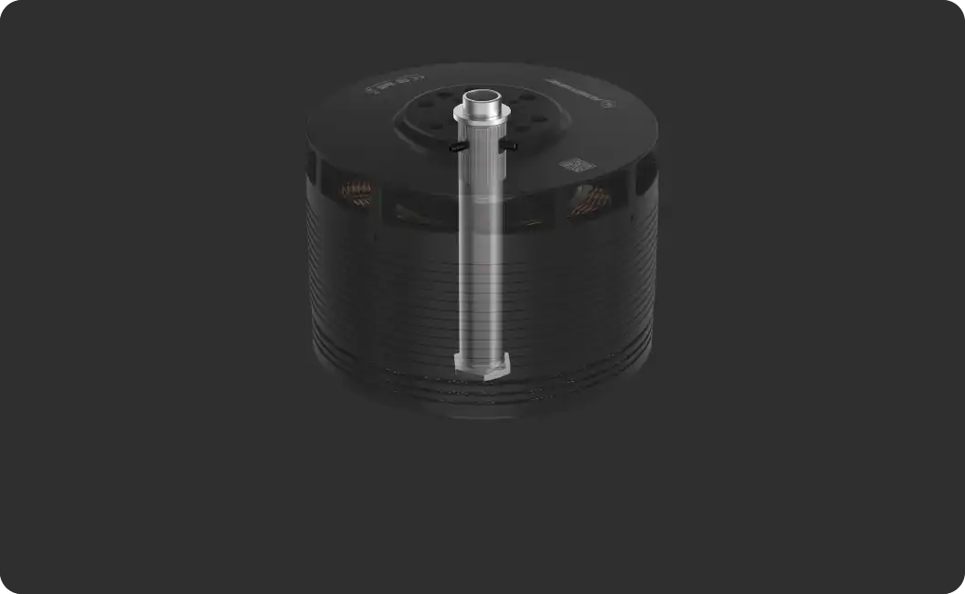 Knurled Shaft for dual redundant security