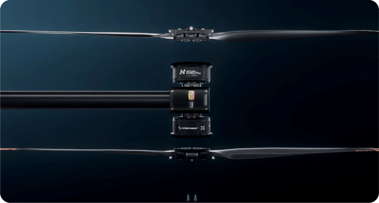 Drone Motor With Propeller