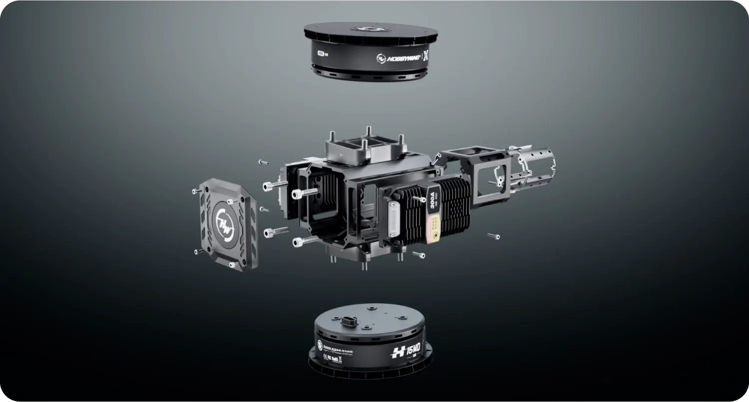 H15md Plus Heavy Lift Drone Motor With Esc