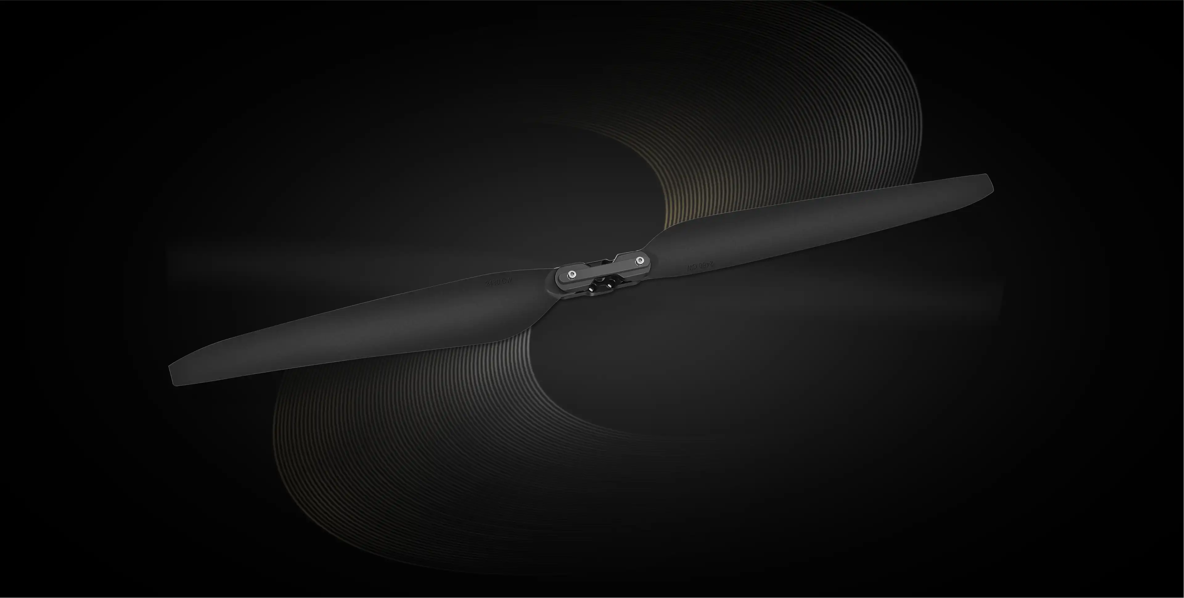 Drone folding propeller