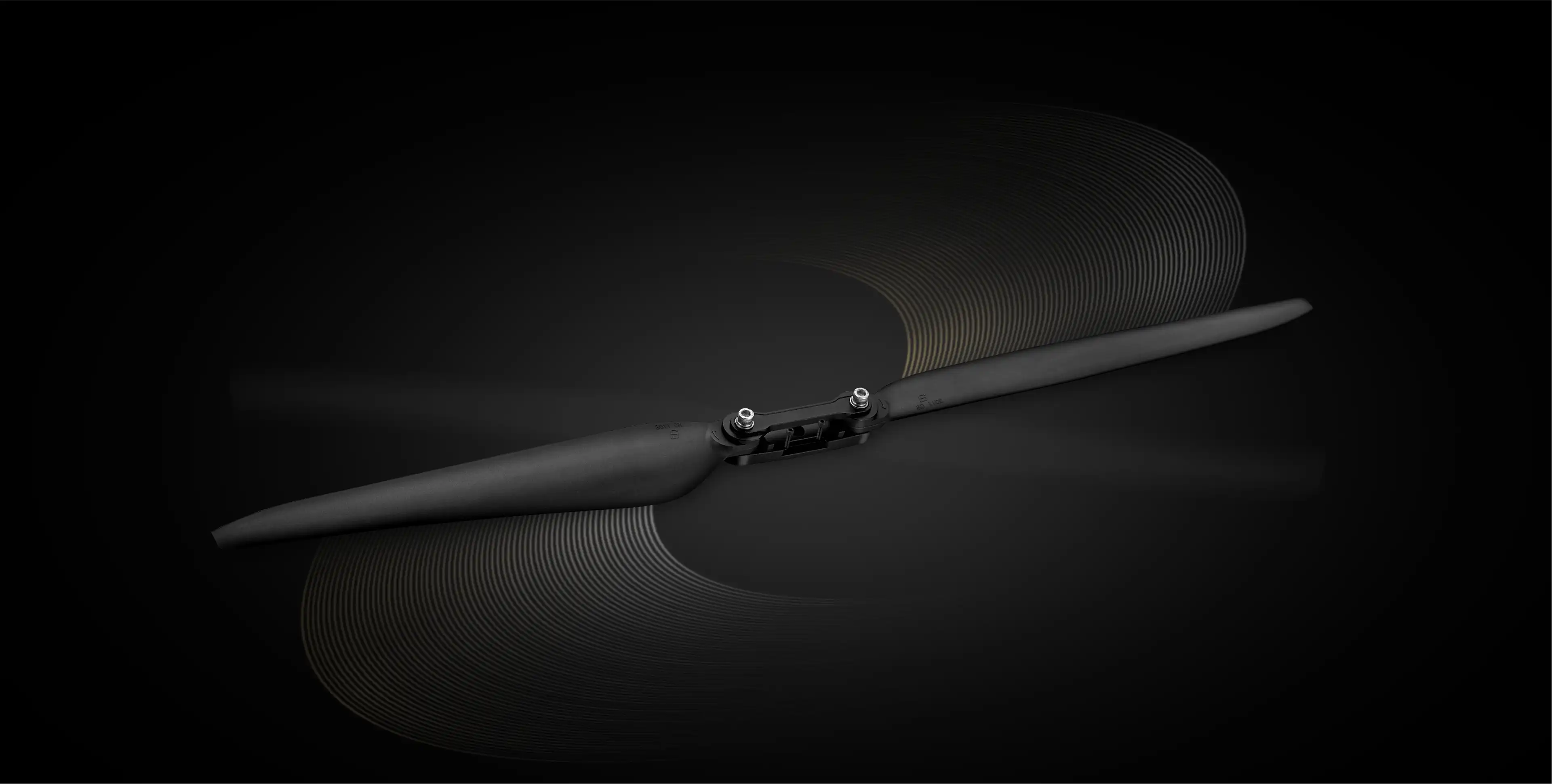 Drone folding propeller