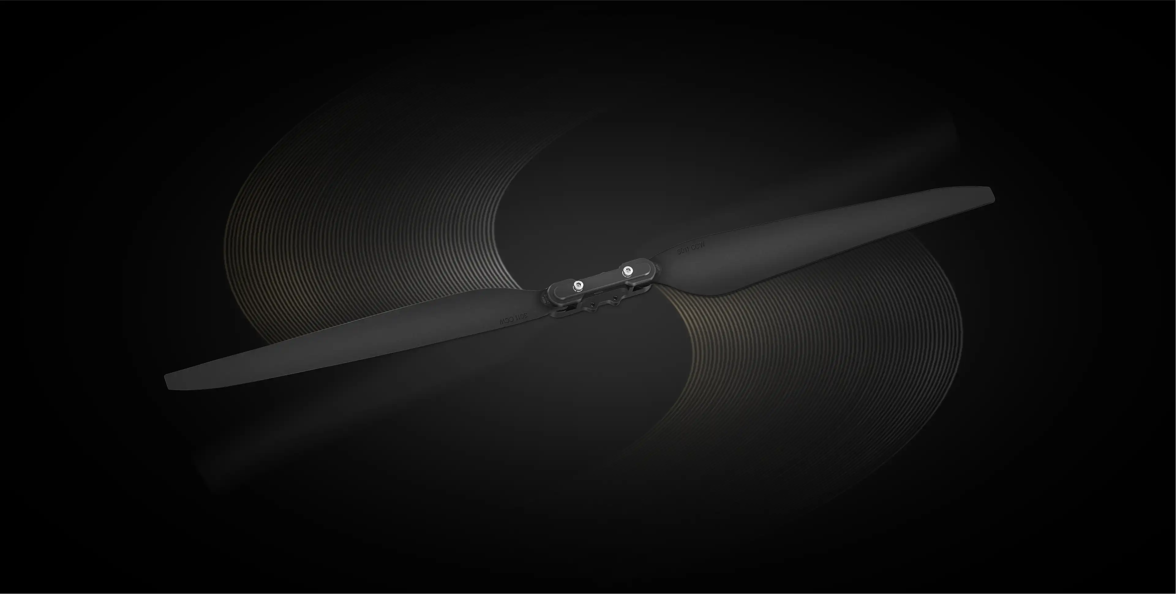 Drone folding propeller