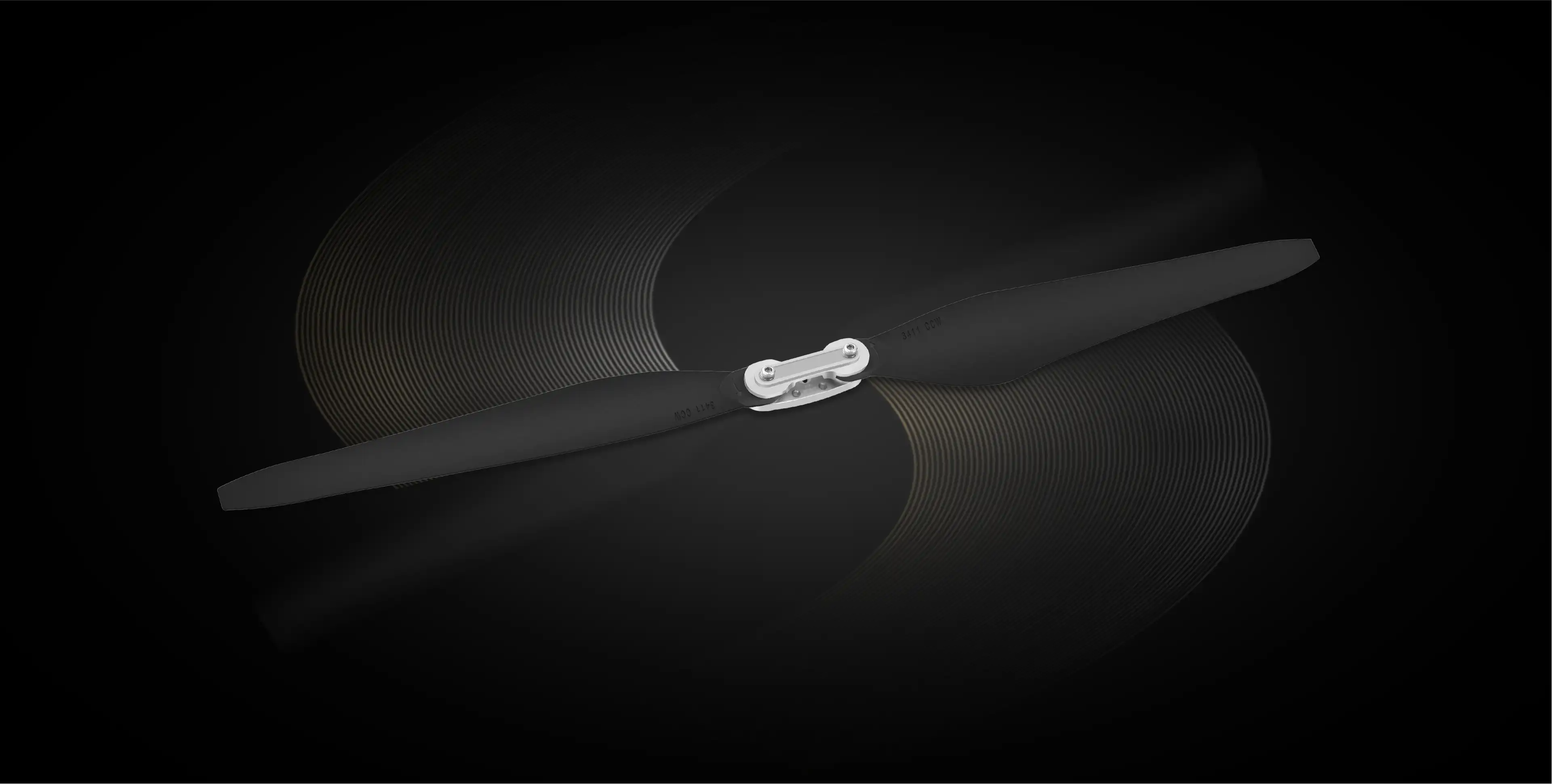 Drone folding propeller