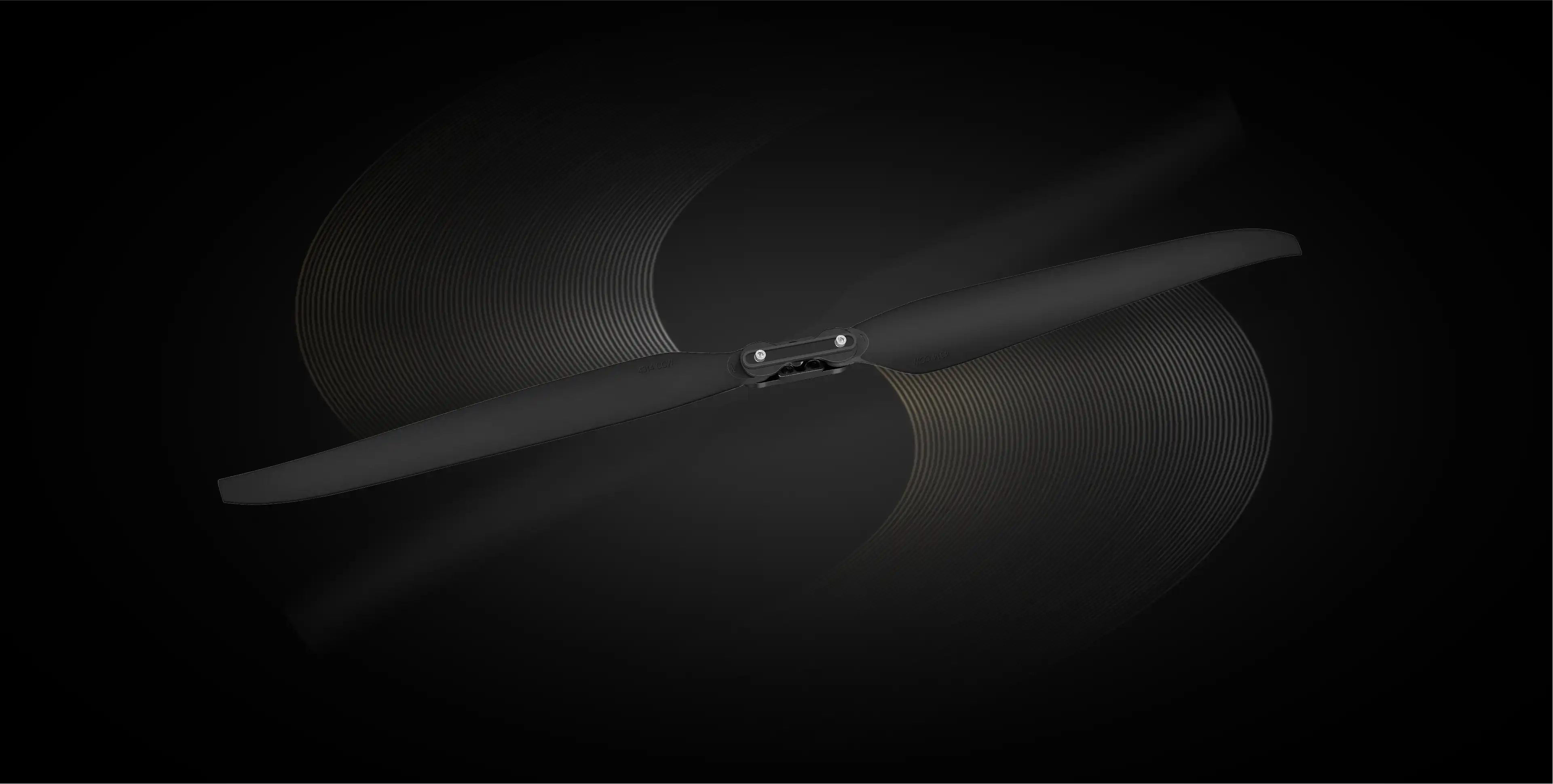 Drone folding propeller