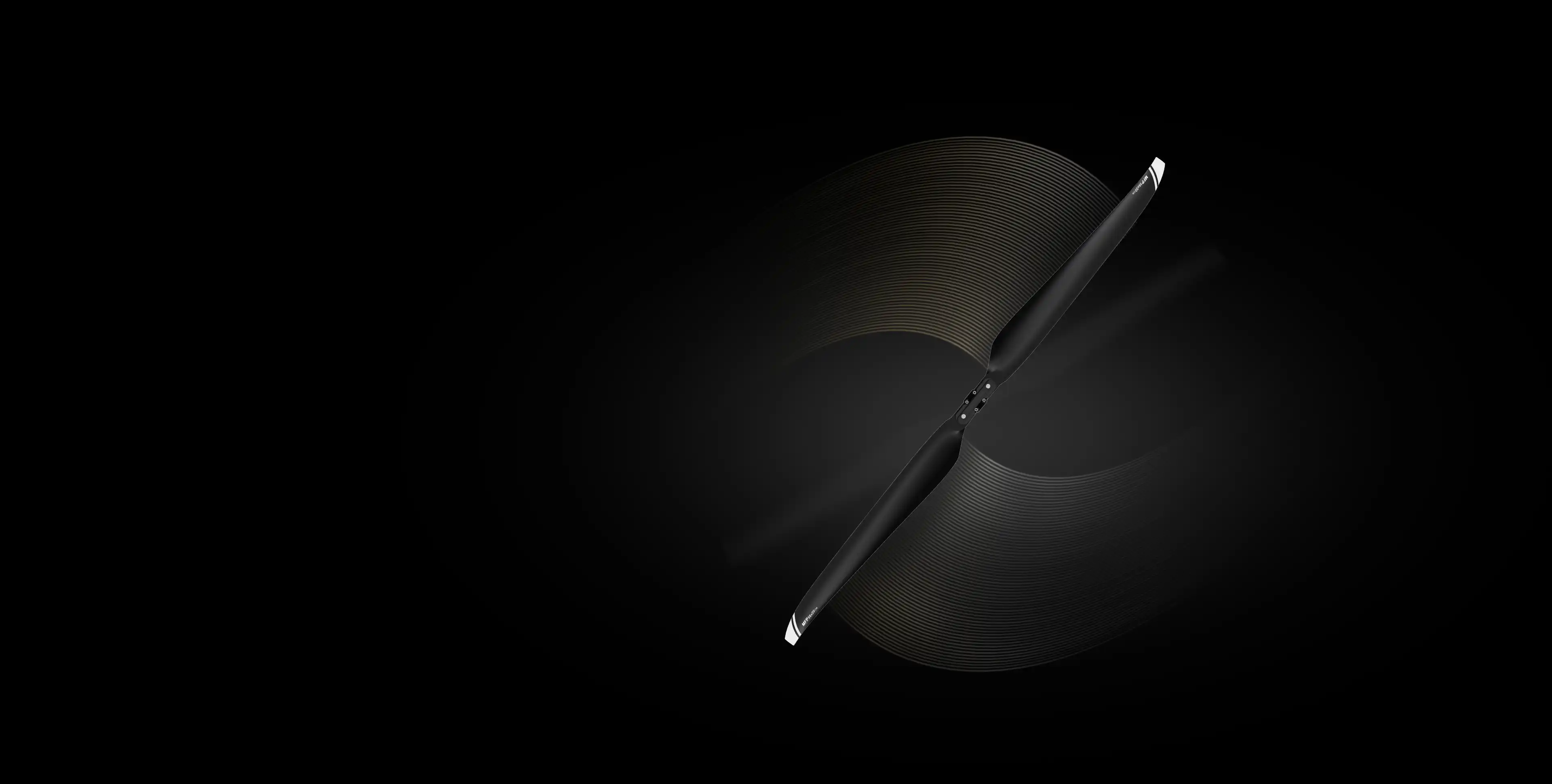 Drone folding propeller