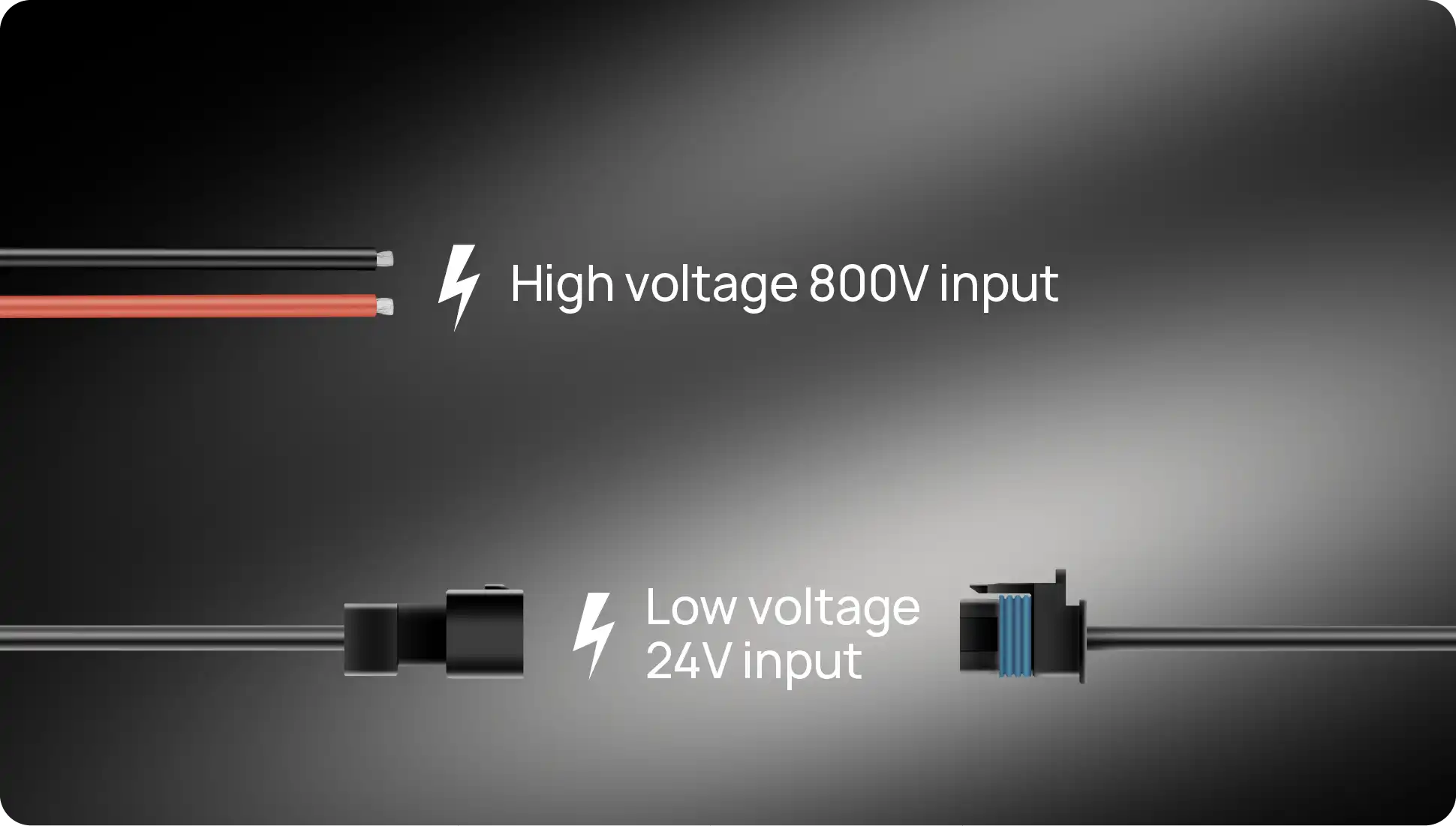 Independent High And Low Voltage Distribution Method