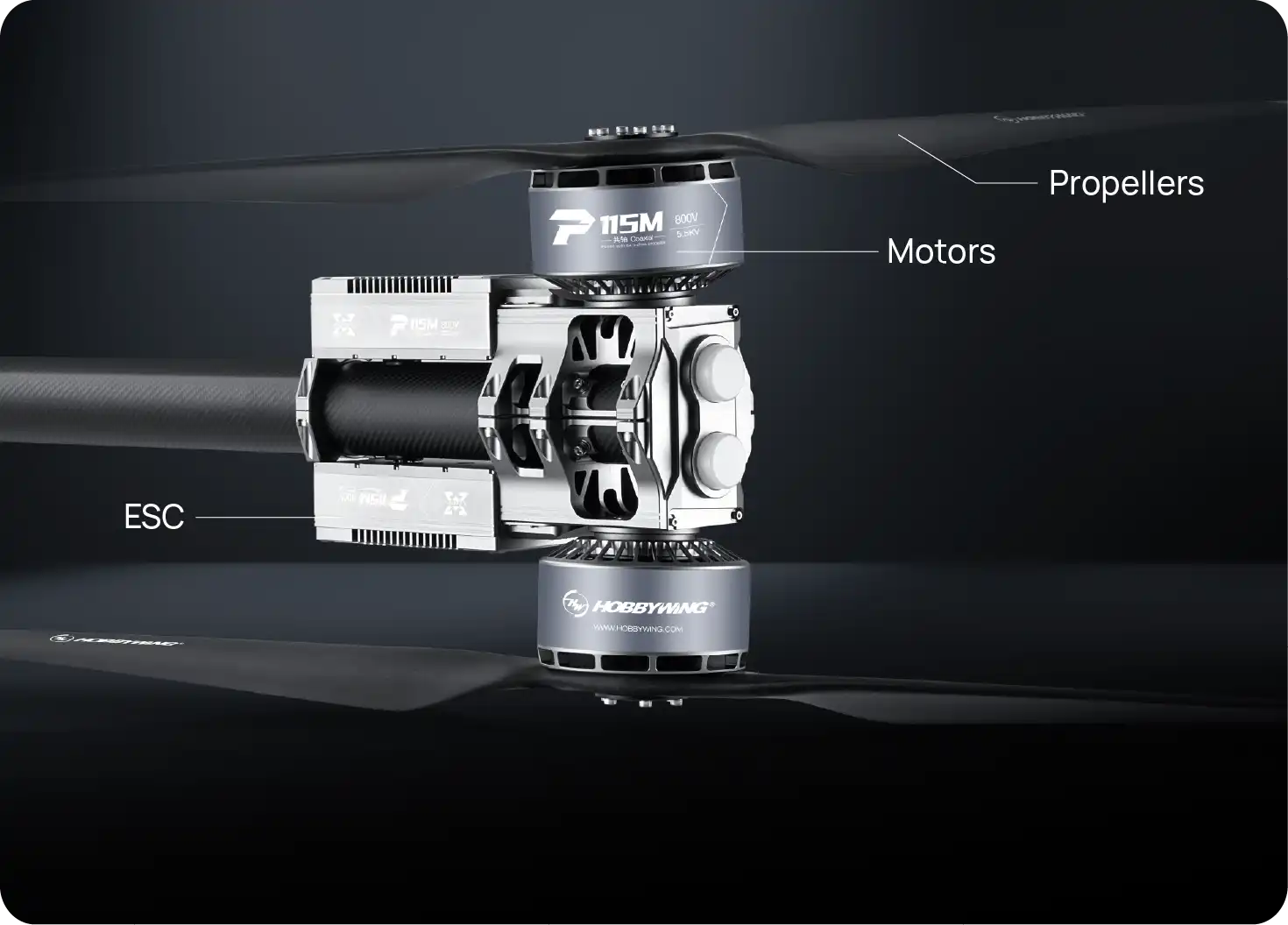 Vtol Drone Electric Motor And Esc