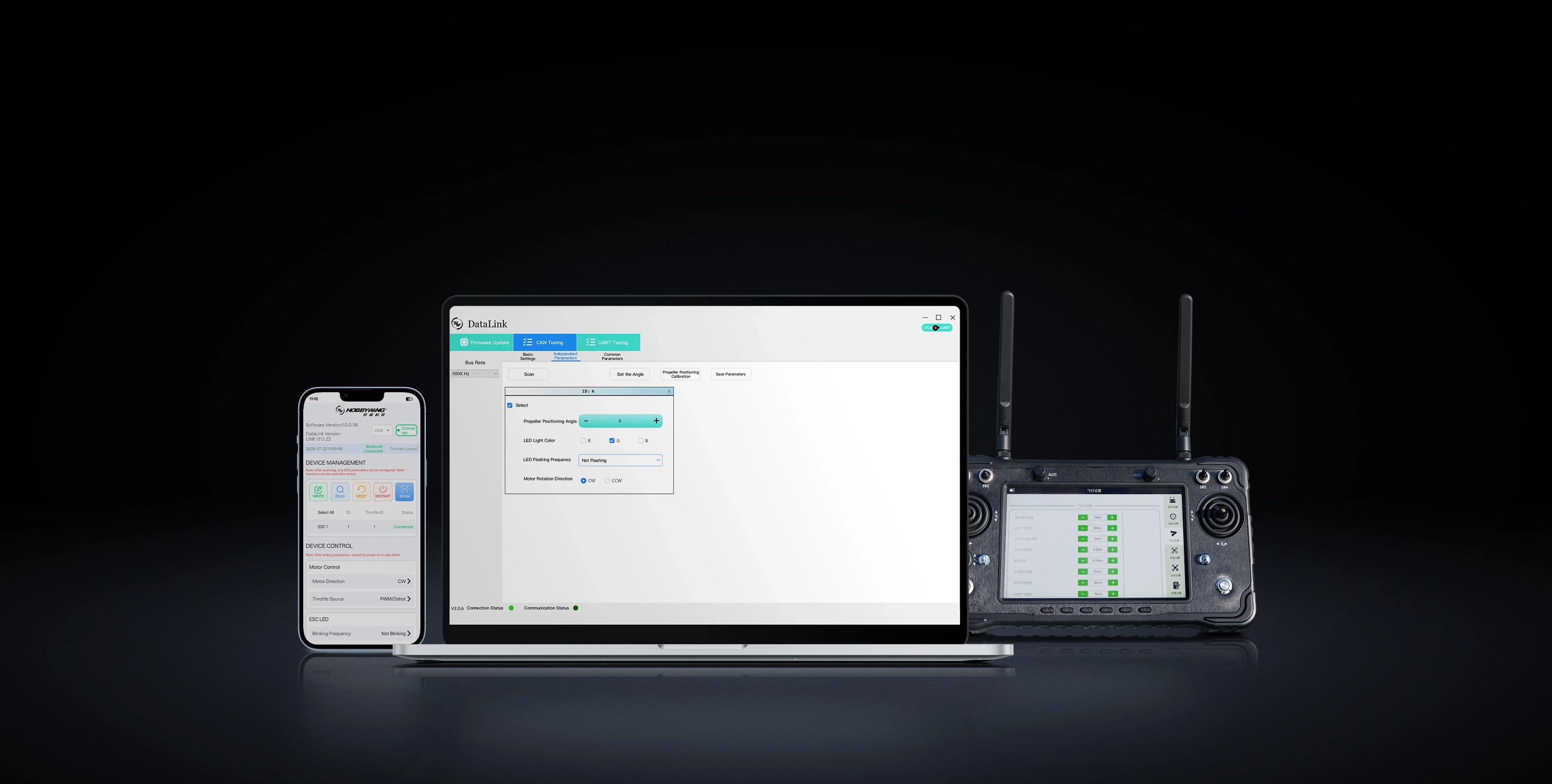 Multiple Parameter Adjustment Modes