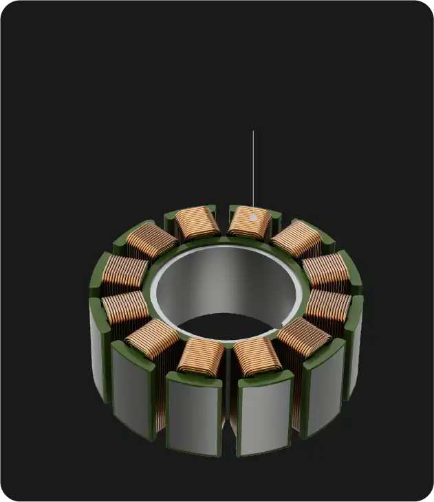 Motor with 220℃ R-grade High-temperature Enameled Wire