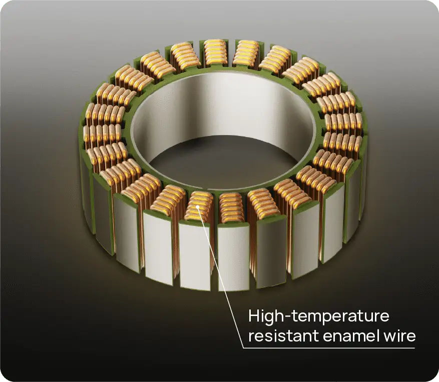 Drone Motor with high-temperature resistant enamel wire