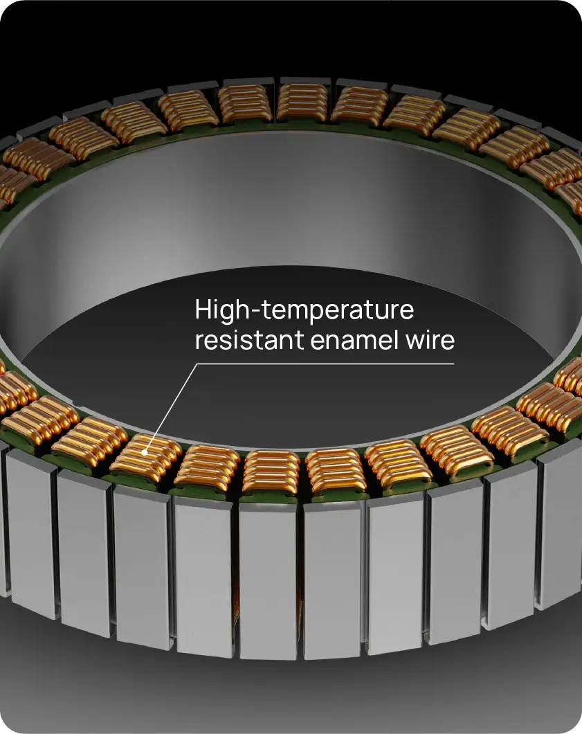 Drone Motor with high-temperature resistant enamel wire