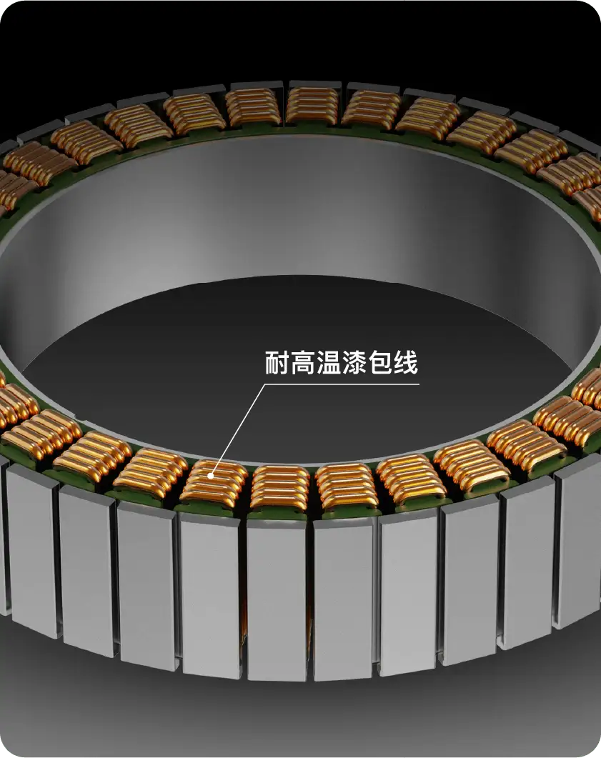 Drone Motor with high-temperature resistant enamel wire