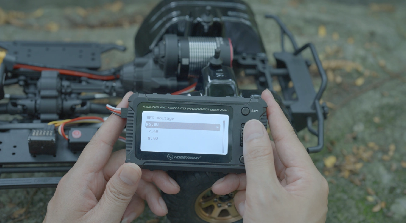 1/10 FOC brushless with built-in BEC