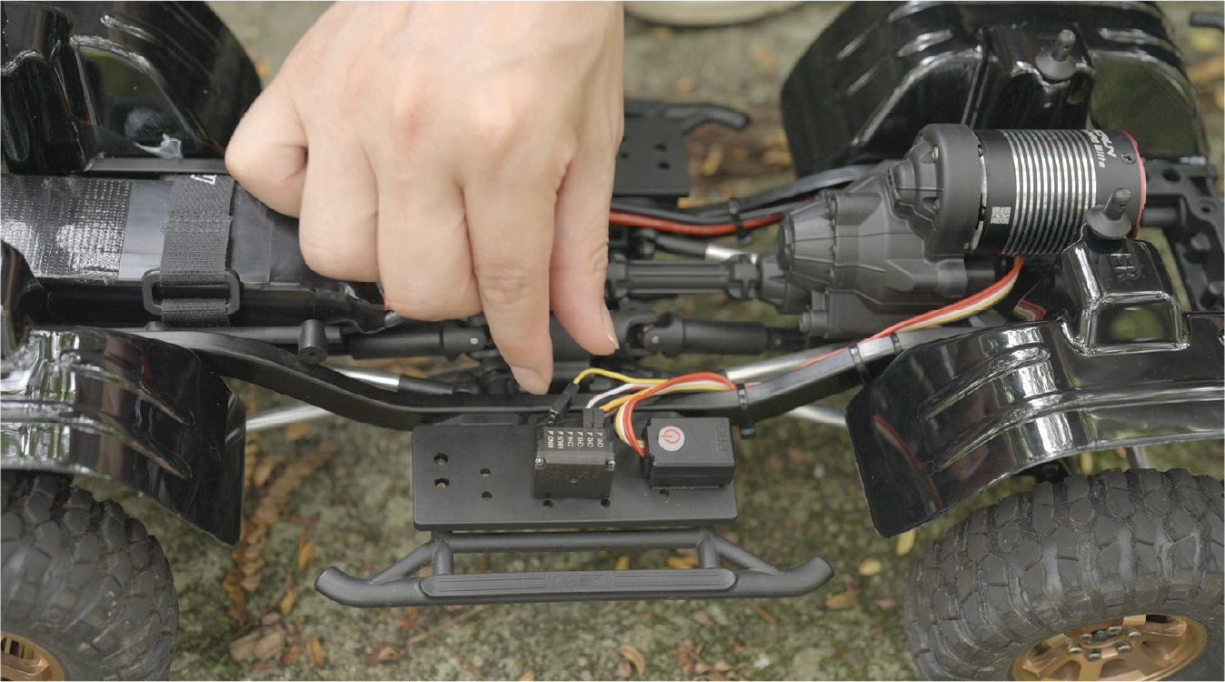 brushless crawler motor esc combo