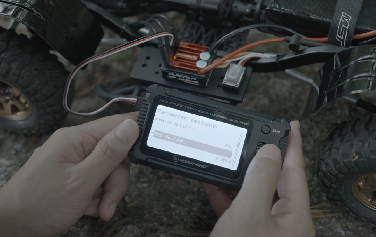 Brushless RC Car ESC with built in BEC