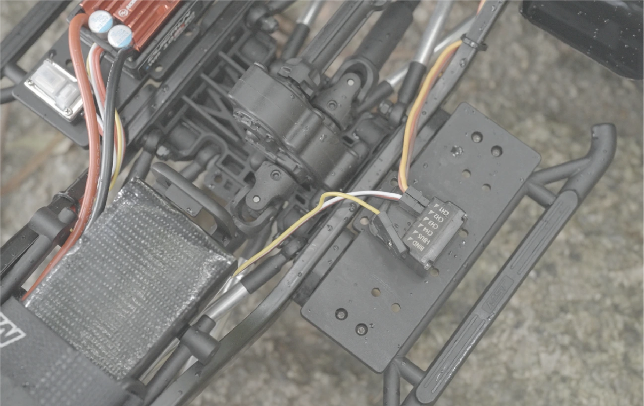 RC car ESC supports Real-Time Drag Brake Adjustment