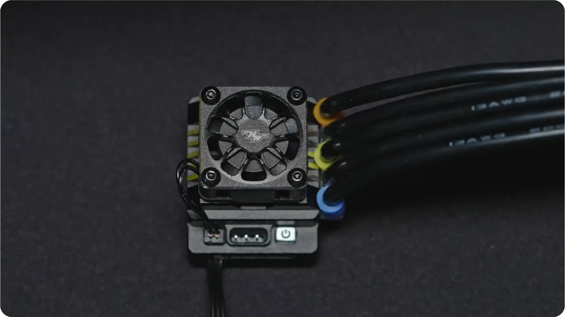 RC car ESC with smartstart-stop technology